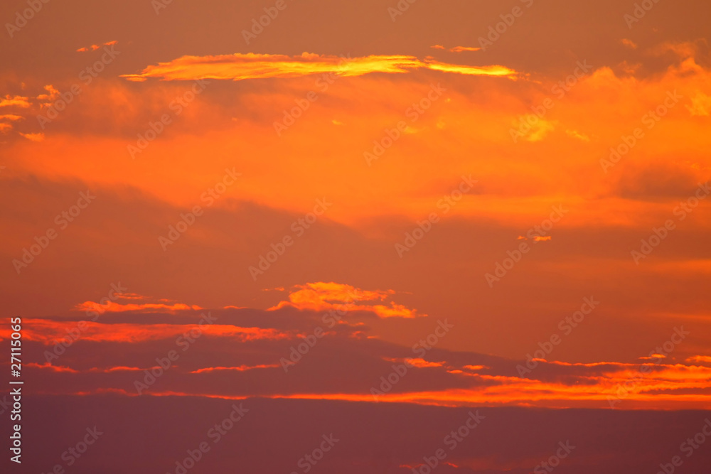 Fototapeta premium Background of colourful sky.