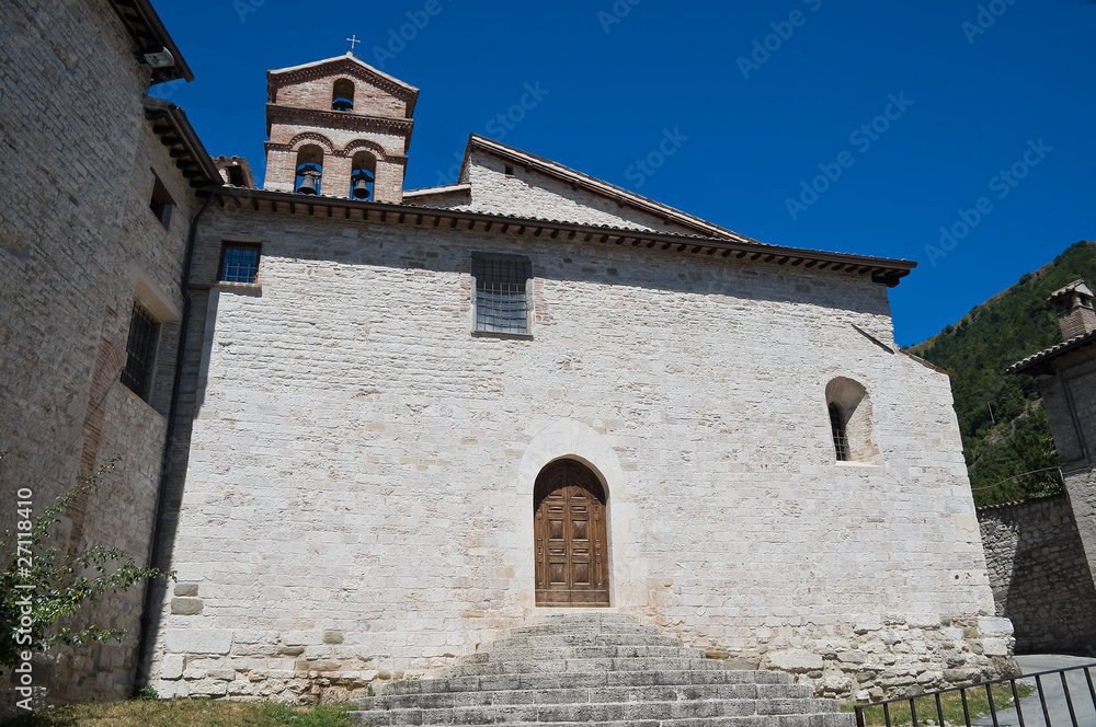 St. Marziale Church. Gubbio. Umbria.
