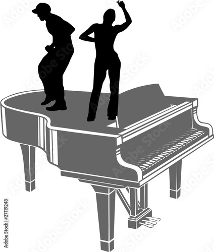 PIANO ET DANSEURS