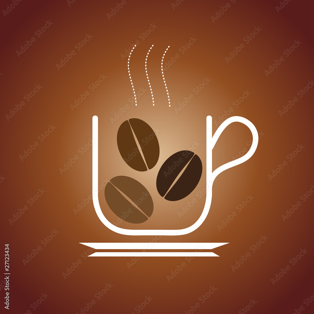 Fototapeta premium Logo coffee