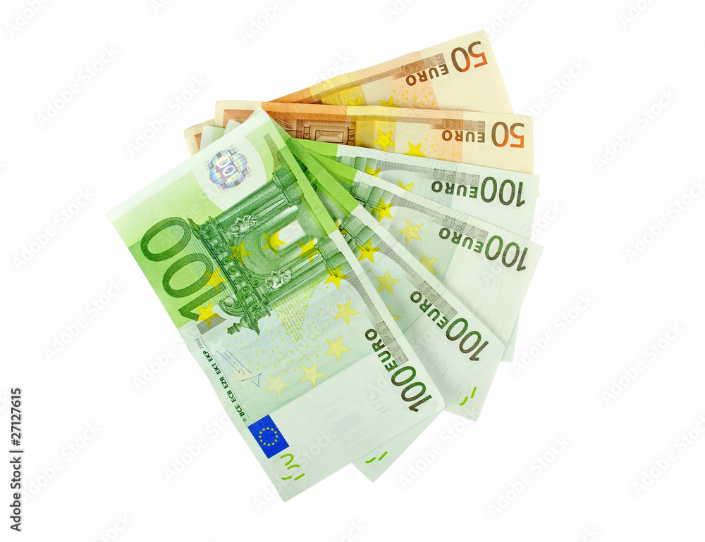 Money of euro.