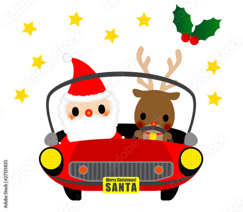 クリスマスのドライブ