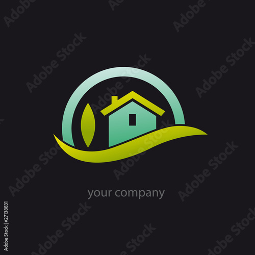 logo entreprise, habitat