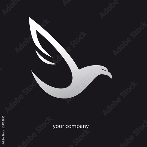 logo entreprise, aigle