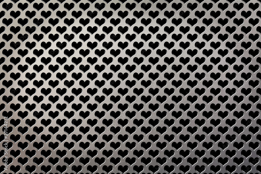 Lochplattentextur (Herzform,glatt) Lochplattentextur (Herzform,glatt)