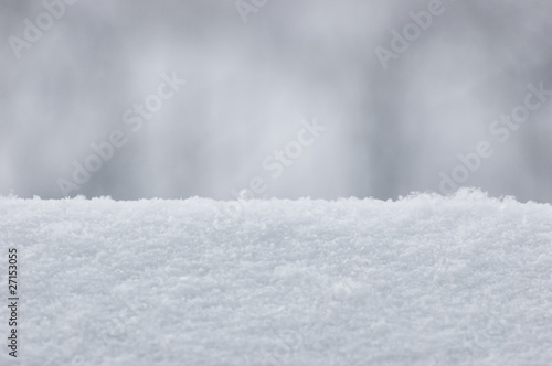 Natural Snow Texture Closeup Background Closeup © Brilt