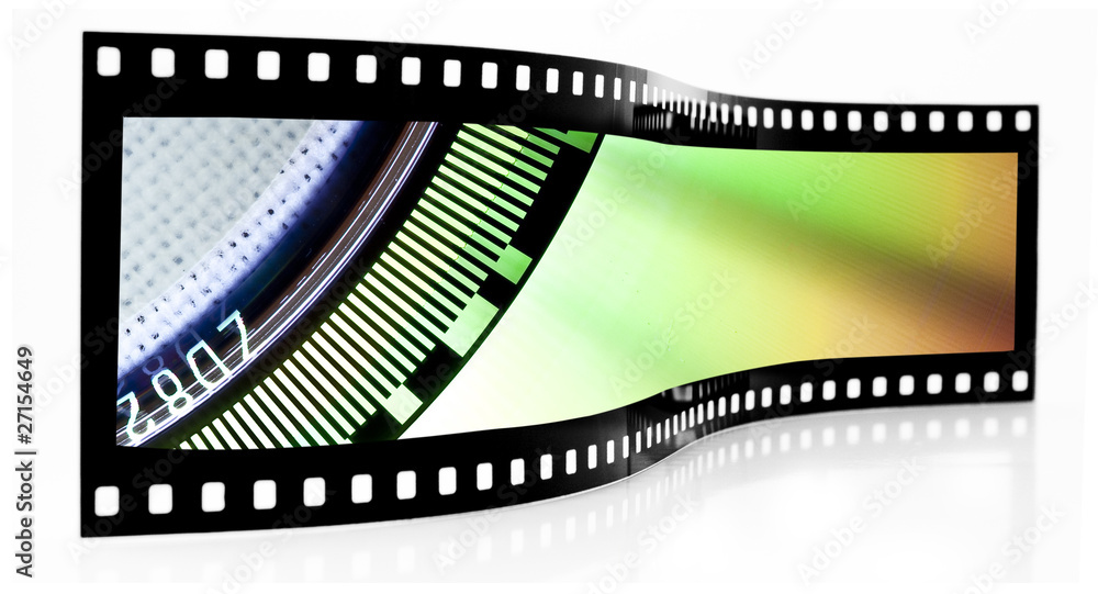 Fototapeta premium CD film strip