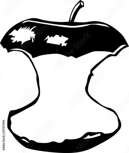 Bitten apple