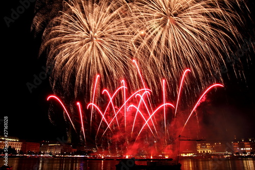 Feuerwerk Alstervergnügen Hamburg 2010 photo