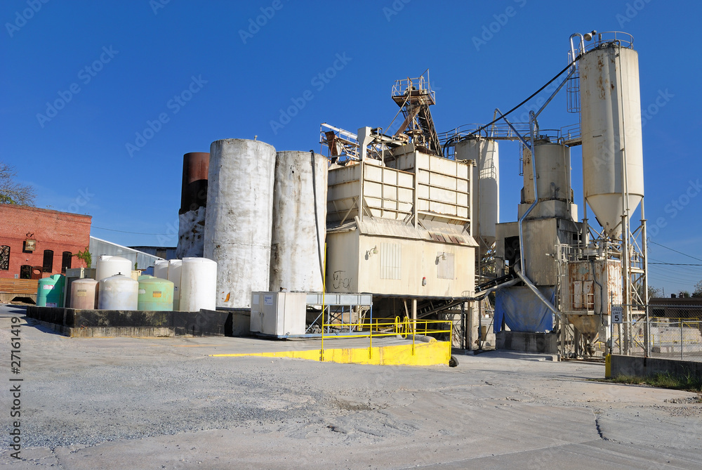 Obraz premium Cement Plant