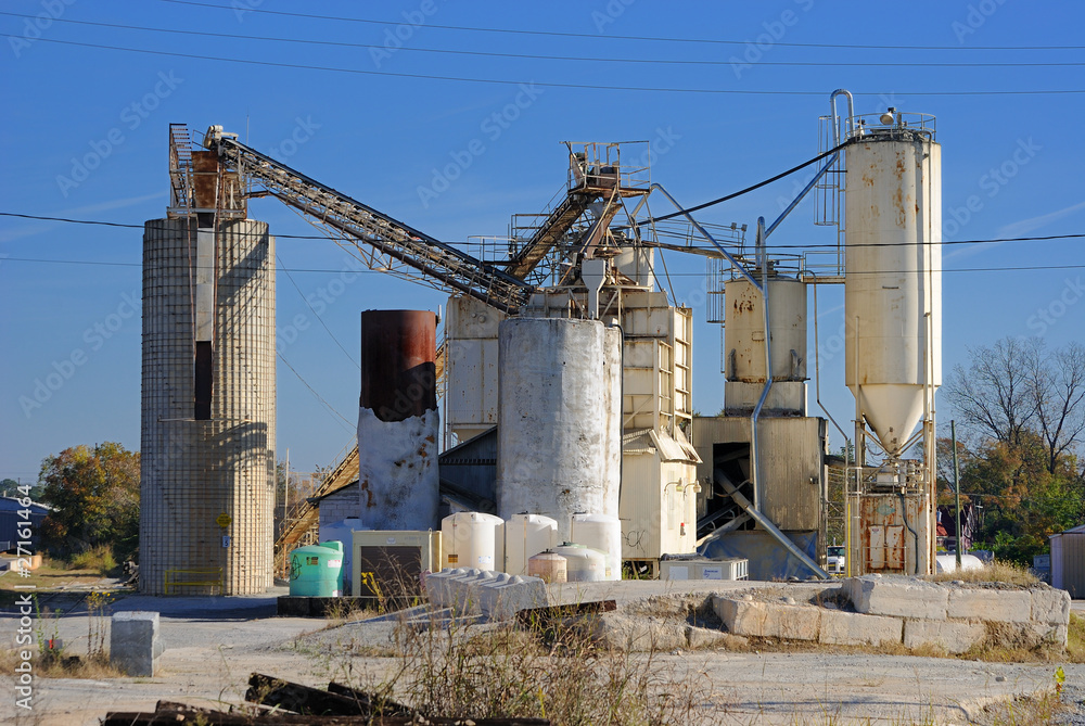 Obraz premium Cement Plant