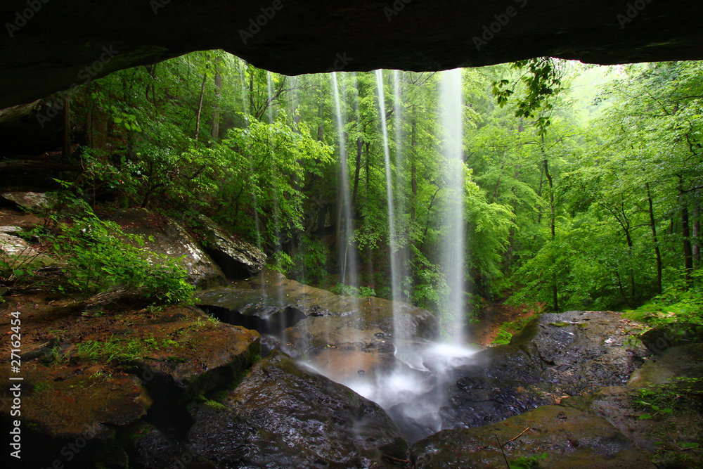 Fototapeta premium Wodospad w północnej Alabamie