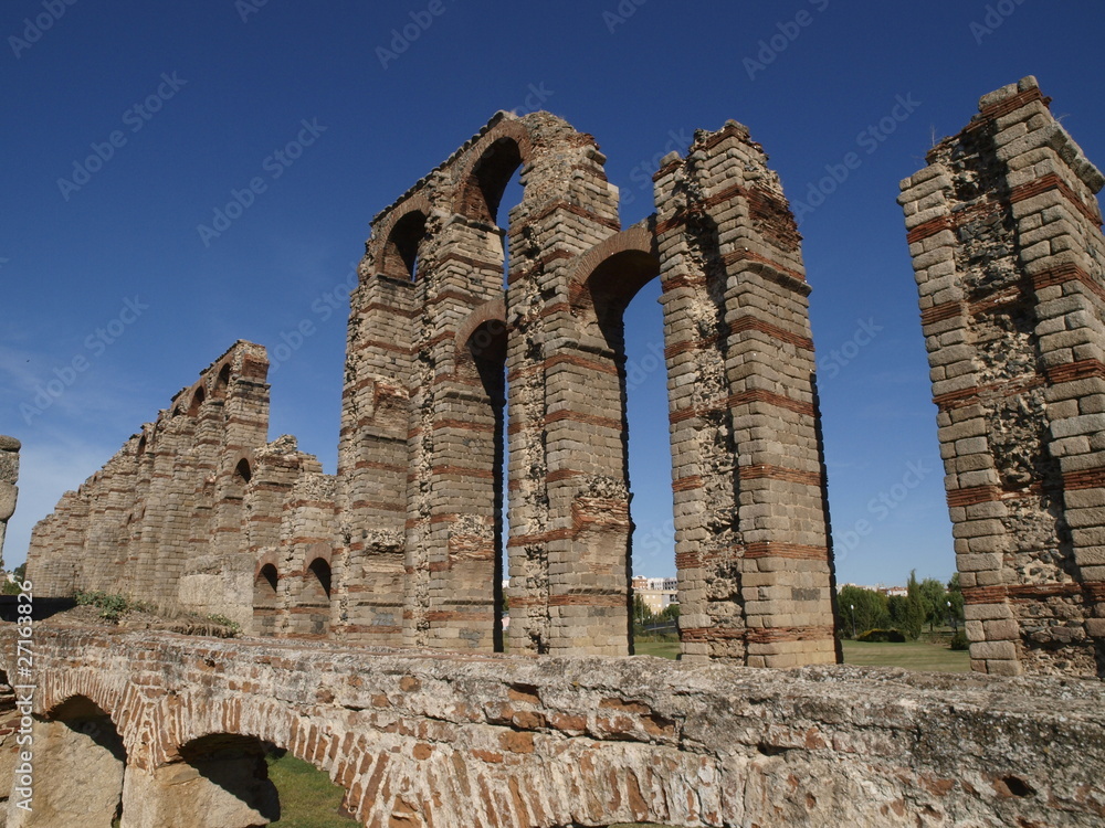 Acueducto romano de los Milagros en Mérida