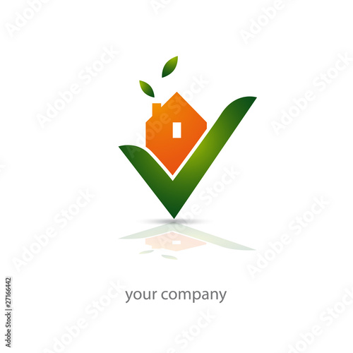 logo entreprise, habitat