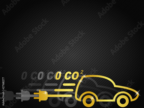 gold car