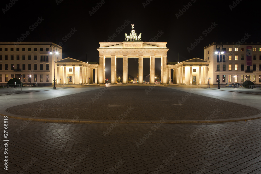Pariser Platz mit Brandenburger Tor Pariser Platz mit Brandenburger Tor