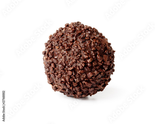 Obraz na plátně Delicious dark chocolate pralines