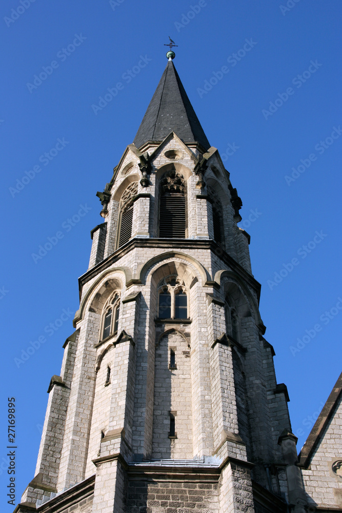 Aachen, Germany - church tower