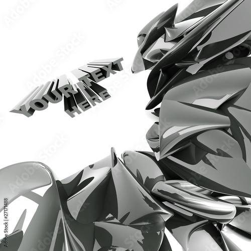 Black abstraction like a li...