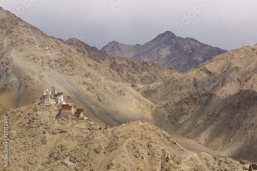 Ruined Tibetan style fort above Leh, the capital of Ladakh. © JeremyRichards