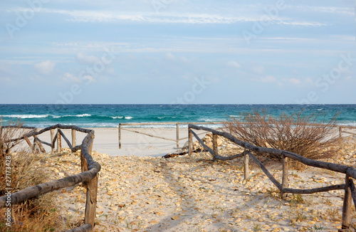 Spiaggia La Cinta - Sardegna (ingresso)