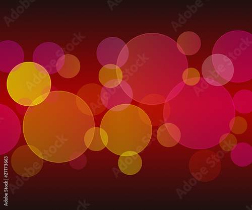 Red light bokeh background