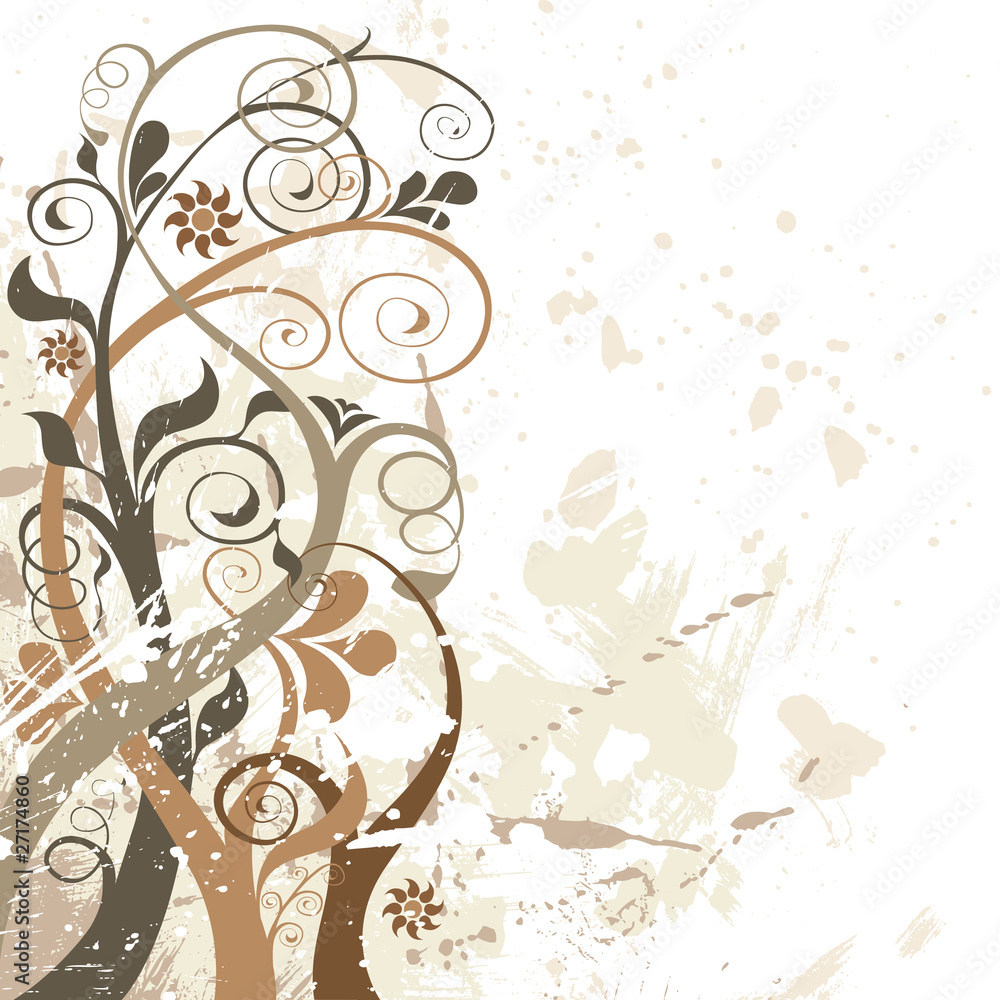 vector floral background
