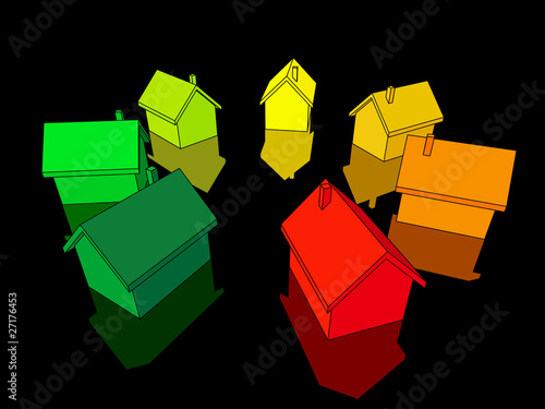 seven houses certified in seven energetic classes