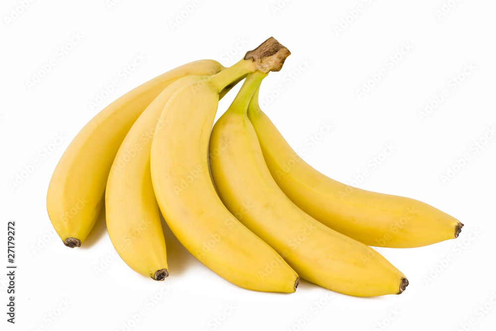 Bunch of fresh bananas