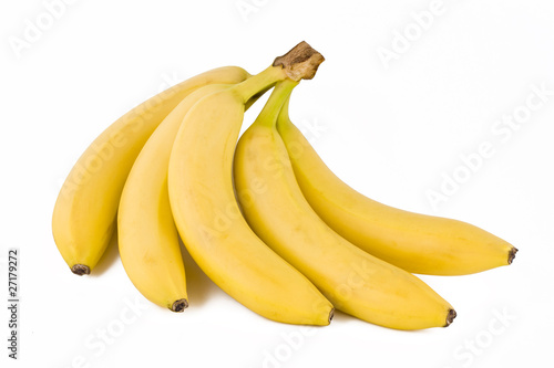 Bunch of fresh bananas