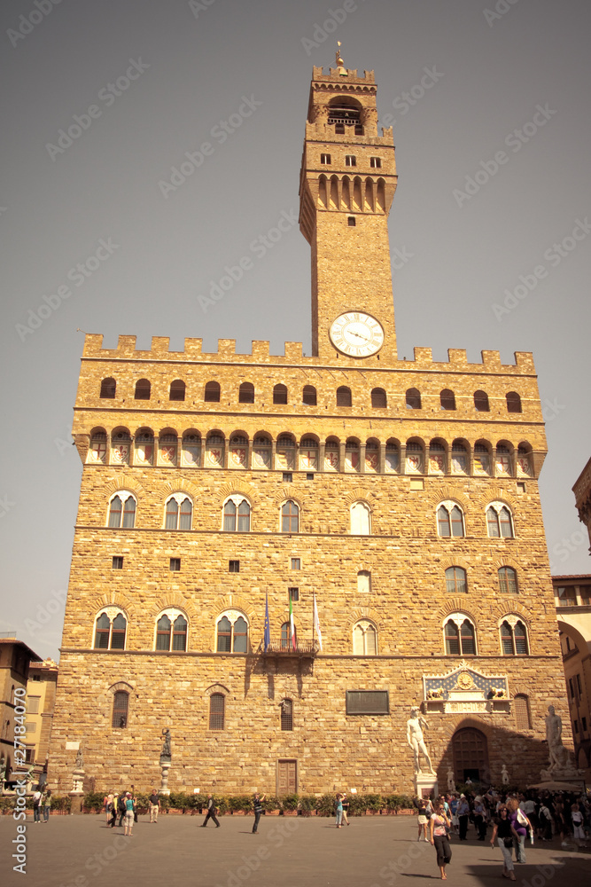 Palazzo Vecchio, Florence, Italy..