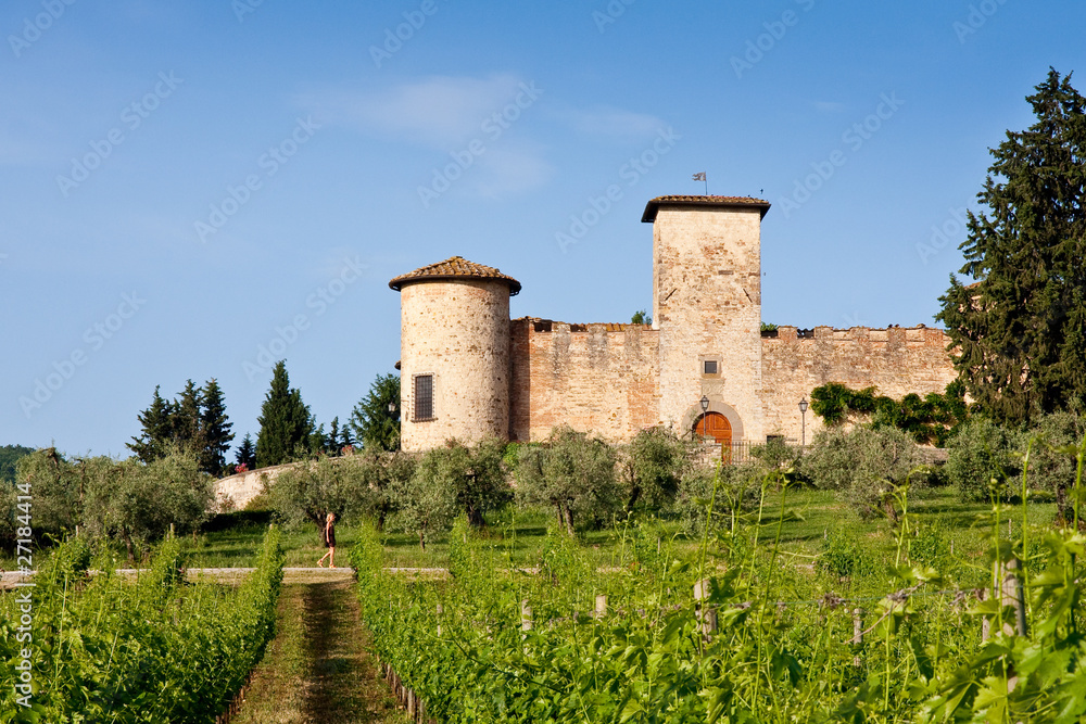 Fototapeta premium Typical Tuscan landscape