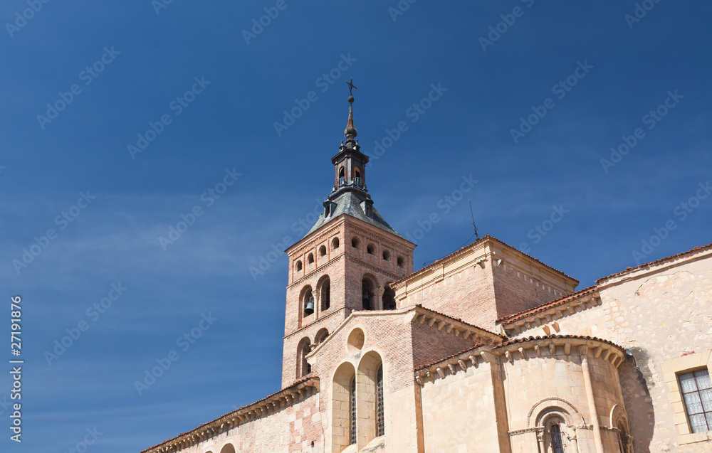 an ancient church in Segovia,
