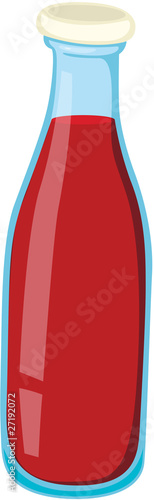 sauce bottle © GraphicsRF