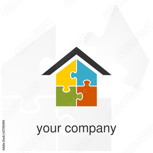 logo maison puzzle