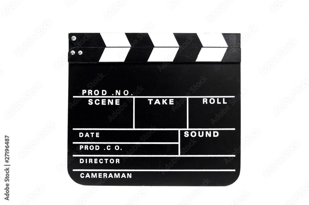 Obraz premium Filmklappe