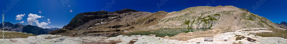Les Alpes - Parc national des Ecrins - Lac de Cedera