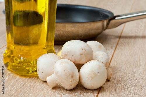Mushrooms and Olive Oil