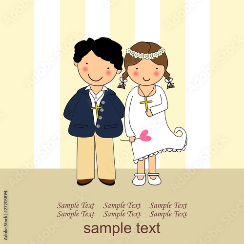 NUESTRA PRIMERA COMUNION