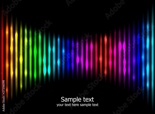 Abstract rainbow colours background eps10