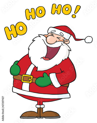 Laughing Santa Claus