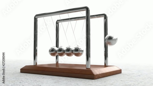 Newton's Cradle Looping Animation