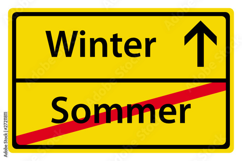 Winter nach dem Sommer