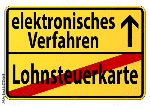 Abschaffung der Lohnsteuerkarte