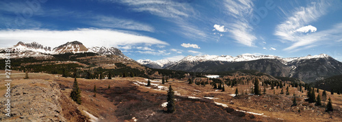 Tableau sur toile Rocky mountain