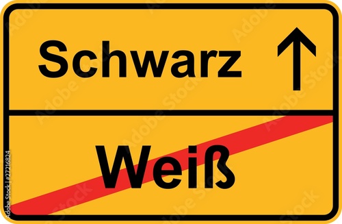 schwarz-weiß
