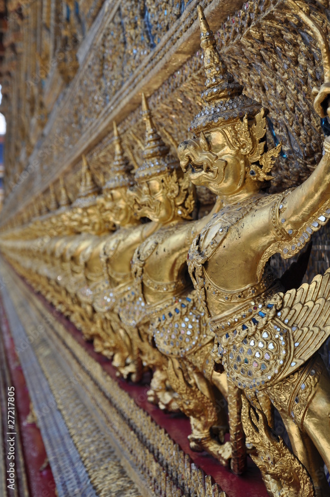 Bangkok Temple Statues