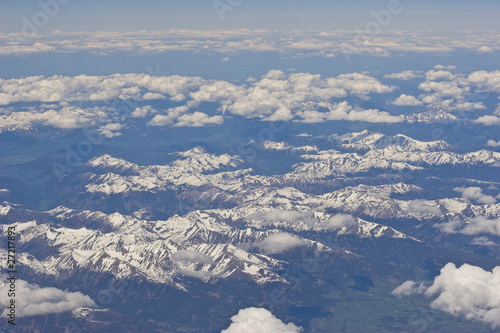 The Alps - airview