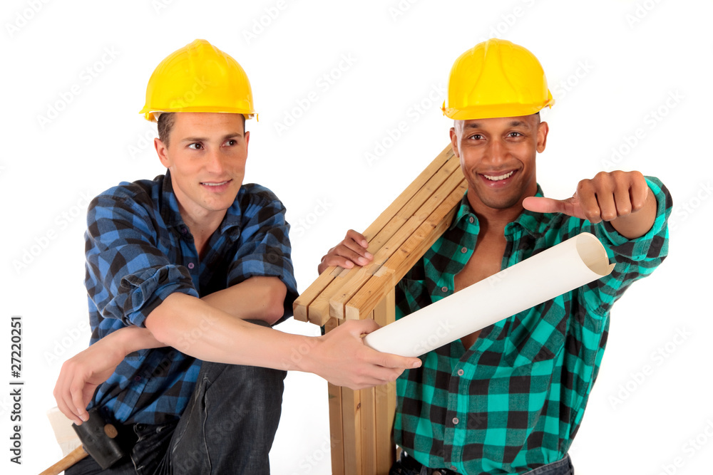 Sexy construction workers