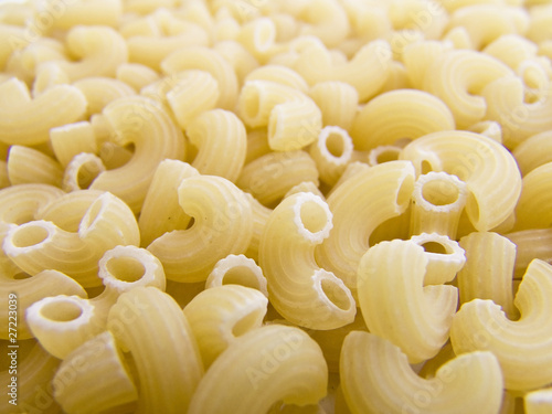 pasta small horns macro